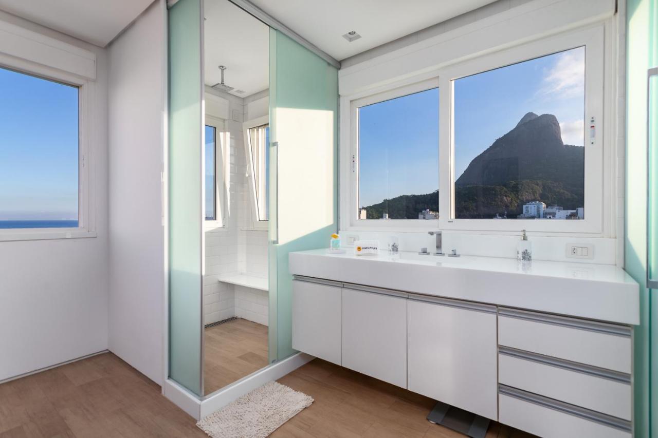 Belo No Leblon - Vista Para Morro 2 Irmaos - Guc6 Zn1 Rio de Janeiro Zewnętrze zdjęcie