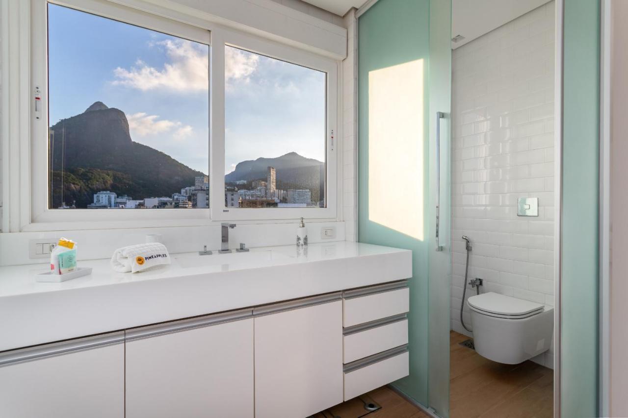 Belo No Leblon - Vista Para Morro 2 Irmaos - Guc6 Zn1 Rio de Janeiro Zewnętrze zdjęcie